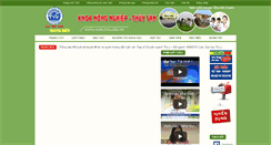 Desktop Screenshot of nnts.tvu.edu.vn