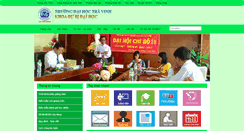 Desktop Screenshot of dbdh.tvu.edu.vn